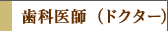 歯科医師(ドクター)求人要項